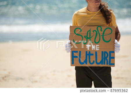 Earth Day And Volunteering Concept Earth Day And Volunteering Concept 87695362