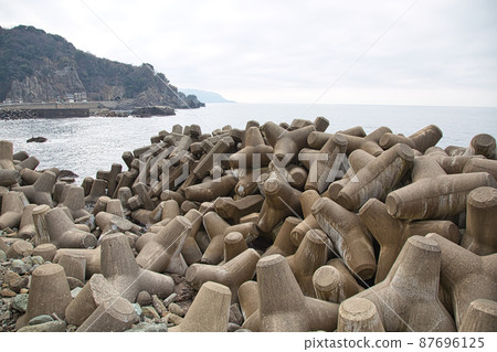 海洋污染（越前海岸） 87696125