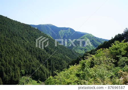 Fresh green Hinohara Village (near Tokisaka Pass) Fresh green Hinohara Village (near Tokisaka Pass) 87696587