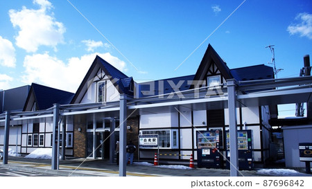 Upopoi的Shiraoi車站新開張 Upopoi的Shiraoi車站新開張 87696842