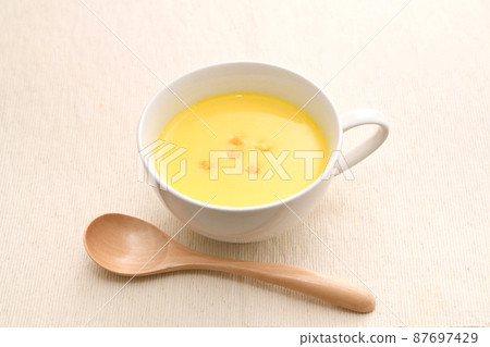 Mug corn soup 87697429