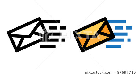 mail sending line icon mail sending line icon 87697719