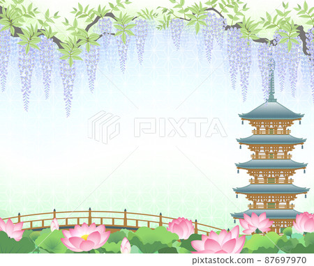 紫藤蓮花框架 紫藤蓮花框架 87697970