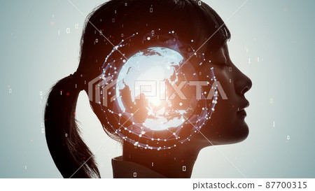 AI artificial intelligence digital transformation 87700315