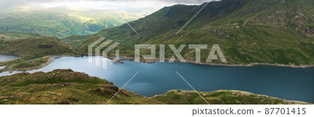 Snowdonia National Park in North Wales, UK 87701415