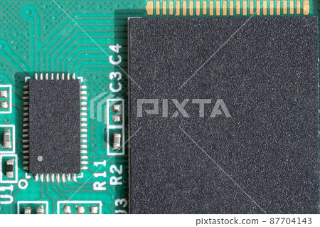 Semiconductor ICs mounted on the board Semiconductor ICs mounted on the board 87704143