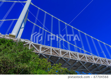 [Tokyo cityscape] Rainbow Bridge (Shibaura side) 87704568