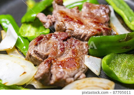 美味的羊肉鐵板燒 87705011