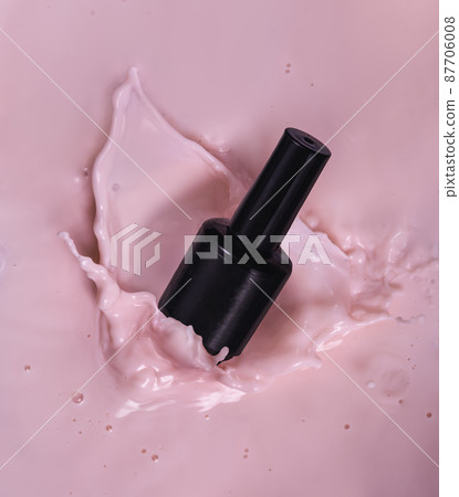 Splashes of nail polish froze in motion Splashes of nail polish froze in motion 87706008