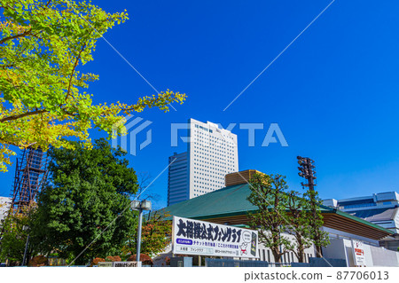 [東京都市風景]兩國國技館 87706013