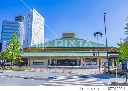 [Tokyo Cityscape] Ryogoku Kokugikan 87706034