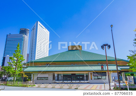 [Tokyo Cityscape] Ryogoku Kokugikan 87706035