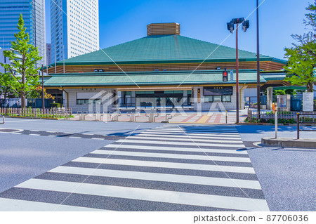 [Tokyo Cityscape] Ryogoku Kokugikan 87706036