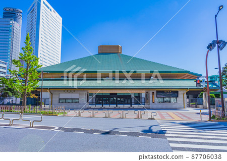 [Tokyo Cityscape] Ryogoku Kokugikan 87706038