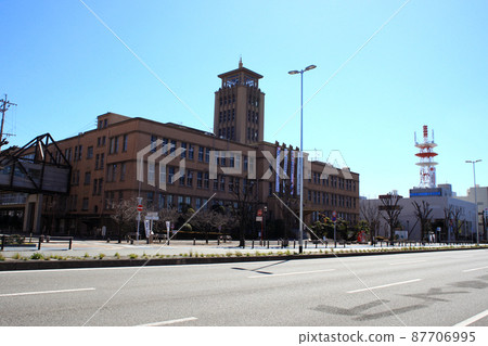 大牟田站附近的街道景觀 大牟田市政府 大牟田站附近的街道景觀 大牟田市政府 87706995