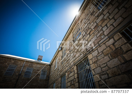 Beechworth Gaol in Victoria Australia 87707337