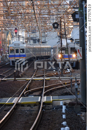 南海電鐵高野線住吉東站附近 南海電鐵高野線住吉東站附近 87707619