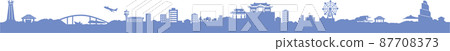 Okinawa main island Dawn blue 87708373