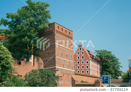 Torun old town fortress in Torun, Poland 87709224