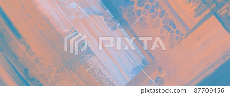 Abstract Blue Pink paint Background. Vector illustration design 87709456