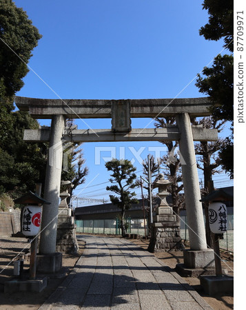 赤羽八man神社鳥居 赤羽八man神社鳥居 87709971