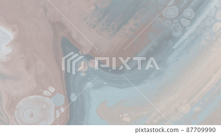 Elegant banner template design with color paint. 87709990
