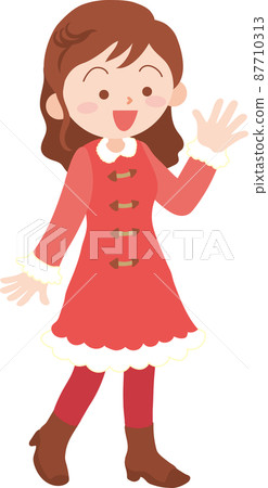 聖誕裝女人 聖誕裝女人 87710313