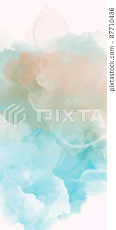 Hand painted abstract color background, vector illustration Hand painted abstract color background, vector illustration 87710486