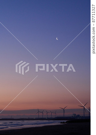 下津海岸的早晨,黎明 下津海岸的早晨,黎明 87711327