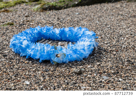 Creative miscellaneous goods Hawaiian lei rock coast handmade Creative miscellaneous goods Hawaiian lei rock coast handmade 87712739