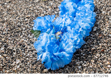 Creative miscellaneous goods Hawaiian lei rock coast handmade Creative miscellaneous goods Hawaiian lei rock coast handmade 87712746