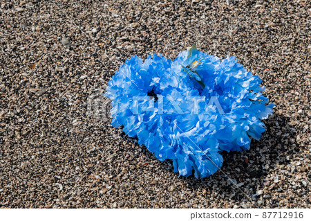 Creative miscellaneous goods Hawaiian Ray Rock Coast Handmade Blue Blu-ray blue Creative miscellaneous goods Hawaiian Ray Rock Coast Handmade Blue Blu-ray blue 87712916