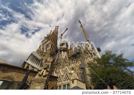 Spain Barcelona Sagrada Familia / Sagrada Família, Barcelona Spain Barcelona Sagrada Familia / Sagrada Família, Barcelona 87714078