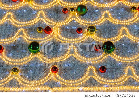 christmas ornament background and texture christmas ornament background and texture 87714535
