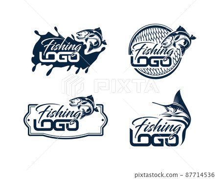 Vector Fishing Logo Design Vector Fishing Logo Design 87714536