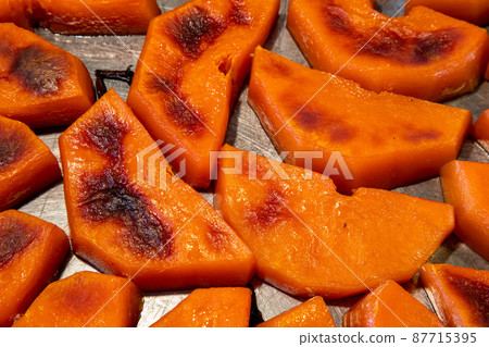 roasted pumpkin roasted pumpkin 87715395