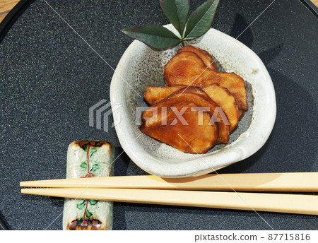 Jerusalem artichoke pickled in miso Jerusalem artichoke pickled in miso 87715816