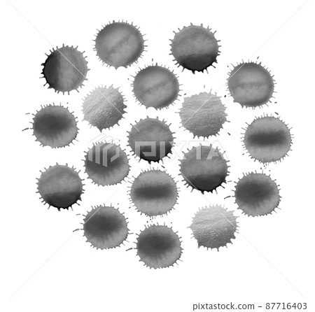 Watercolor blots background. Grunge black splash background. Watercolor blots background. Grunge black splash background. 87716403