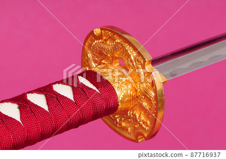 Samurai Sword Isolated Samurai Sword Isolated 87716937