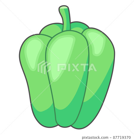 Paprika_green 插圖 87719370