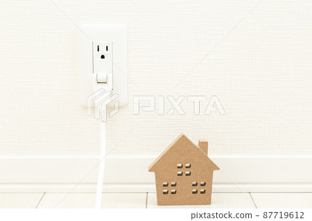 Outlet plug and house model 87719612
