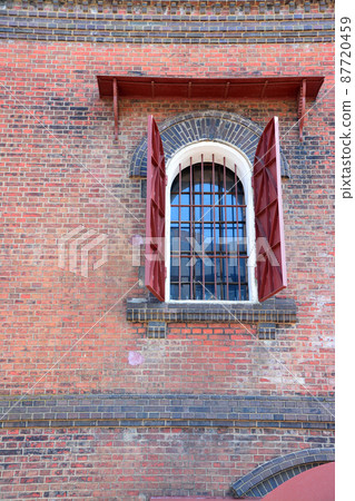 Tasteful brick wall Tasteful brick wall 87720459