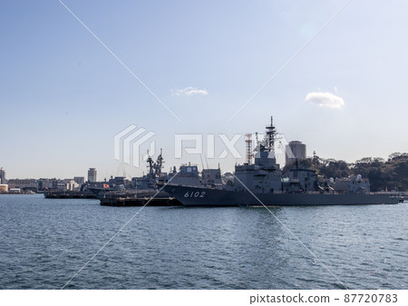 Suga military port tour, escort ship 87720783