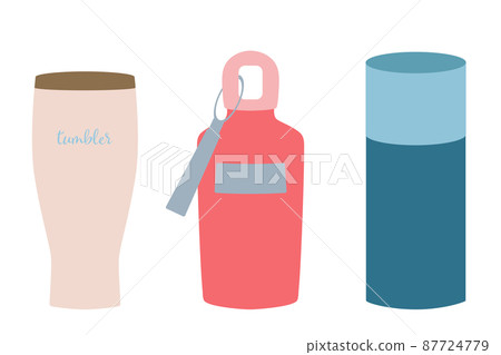 Chic tumbler illustration 87724779