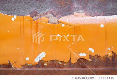 rusty metallic car texture old rust steel  87725330