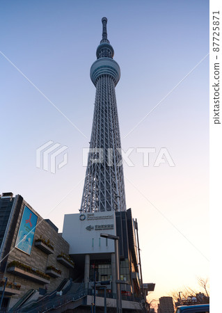 東京天空樹黎明 東京天空樹黎明 87725871