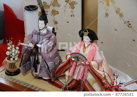 站立 Hina 娃娃，Hina 娃娃裝飾，準備 87726581
