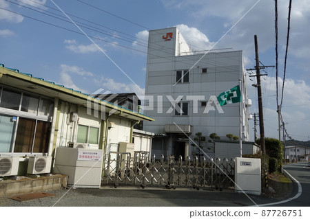 JR building behind Taki Station on the Kisei Line, Mie Prefecture 87726751