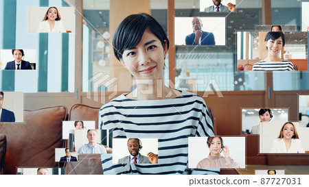 用於視頻通話的女性全球網絡 87727031