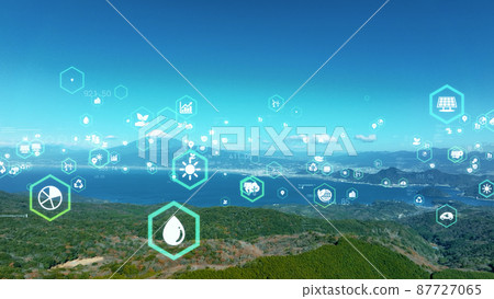 環境技術 日本 SDGs 富士山 87727065